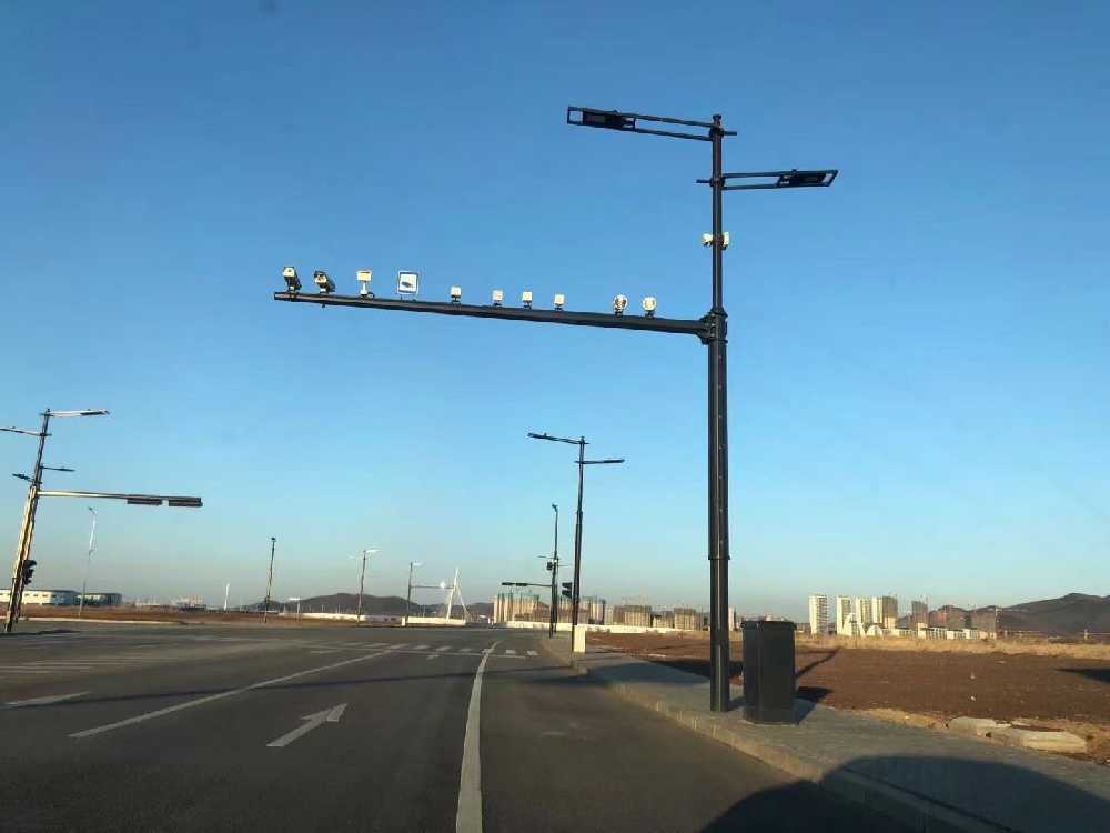 景德镇市黑龙江佳木斯综合路灯杆项目